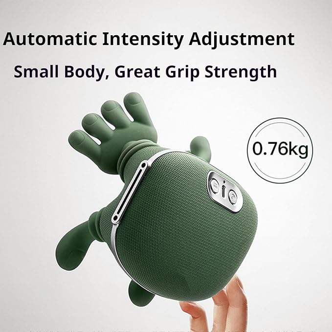 Original N7 Shoulder Hand Neck Massager Fingers with Heat Simulated Human Hand Design for Pain Relief, 4D Kneading Massage Deep Tissue and Back Pain Relief