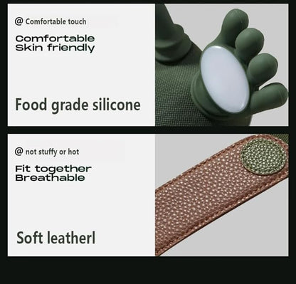 Original N7 Shoulder Hand Neck Massager Fingers with Heat Simulated Human Hand Design for Pain Relief, 4D Kneading Massage Deep Tissue and Back Pain Relief